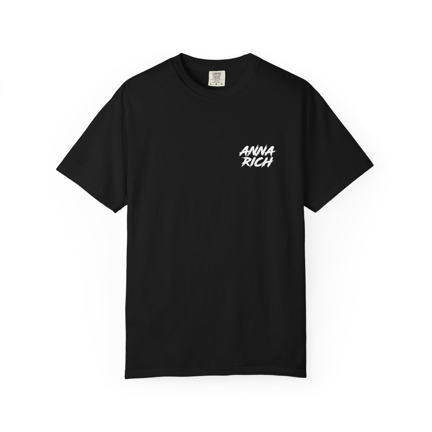 Anna Rich Heavyweight Vintage Blackout Tee
