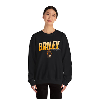 Briley Whittington Cursive Combo Colored Crewneck Sweatshirt