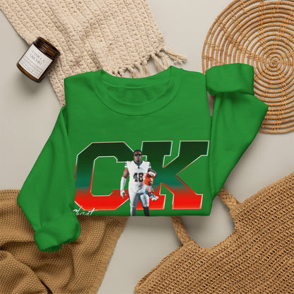 Christ Kore Big Initials Crewneck Sweatshirt