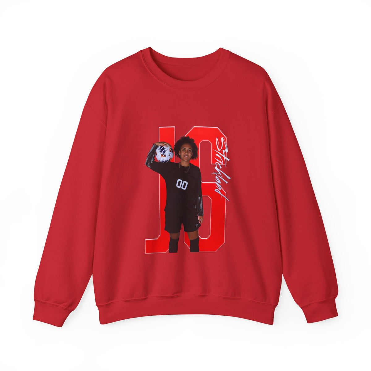 Jaylee Strickland Player Icon Initials Crewneck Sweatshirt