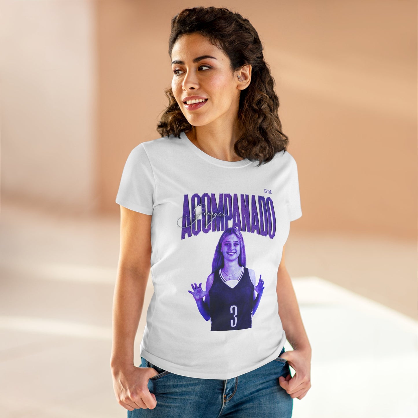 Georgia Acompanado Faded Glory Women's Tee
