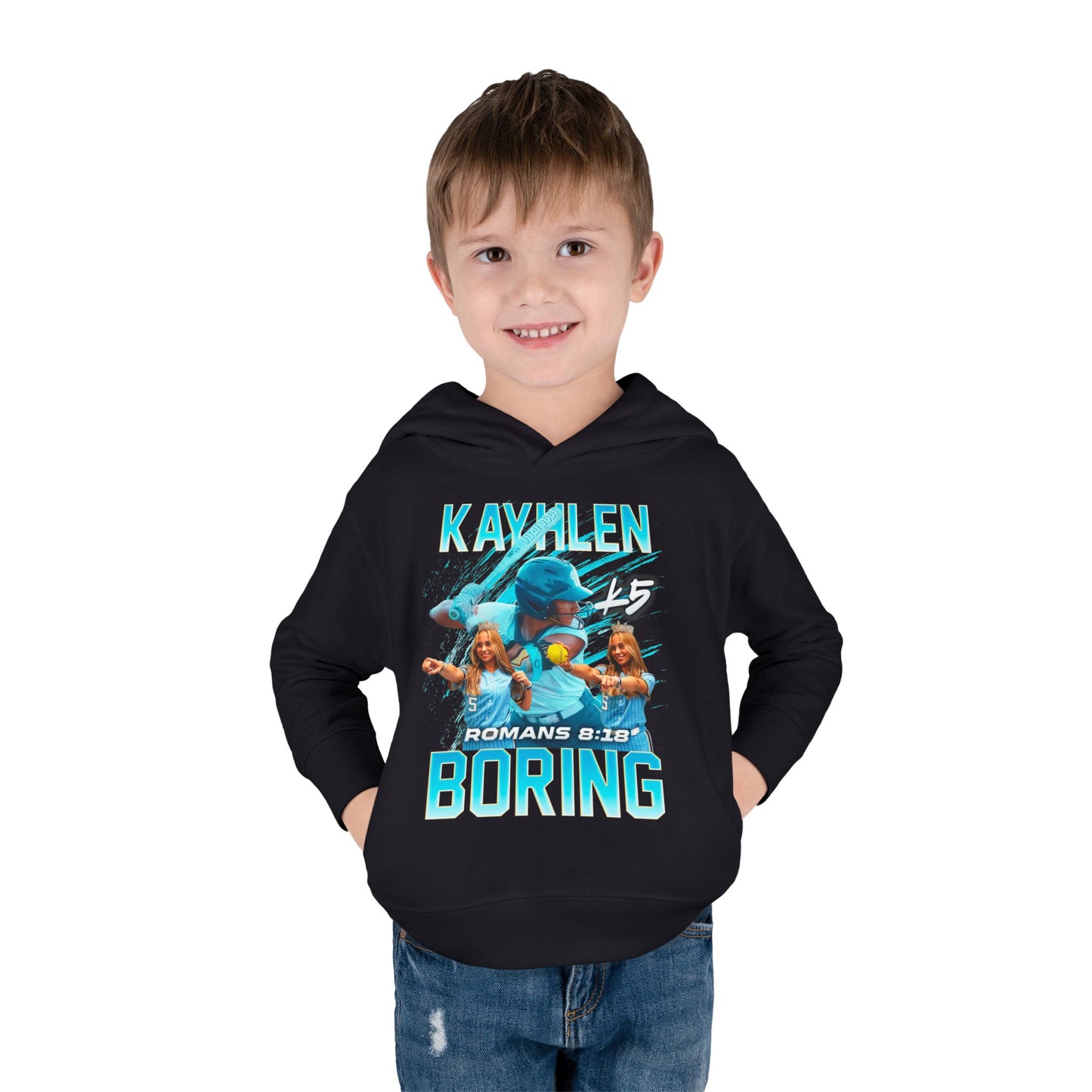 Kayhlen Boring Toddler Pullover Hoodie