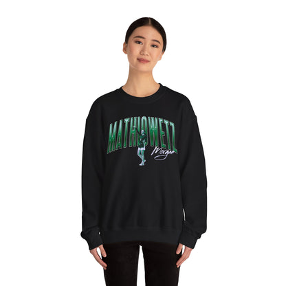 Morgan Mathiowetz Curved Combo Colored Crewneck Sweatshirt