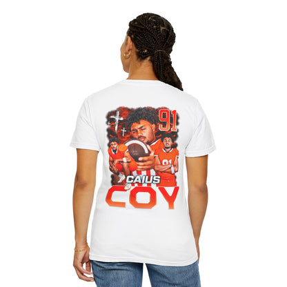 Caius Coy Logo Front & Back Premium Tee