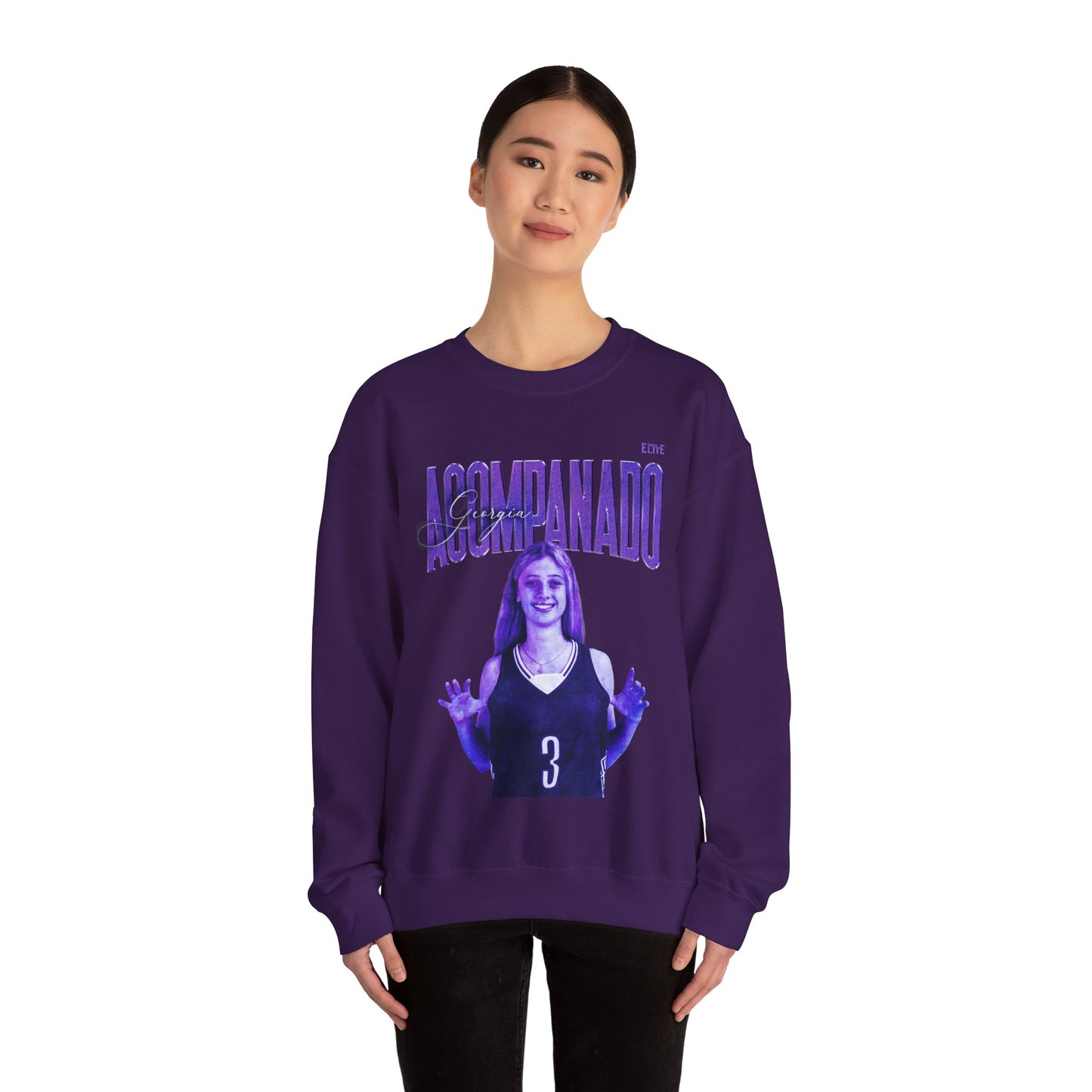 Georgia Acompanado Faded Glory Crewneck Sweatshirt