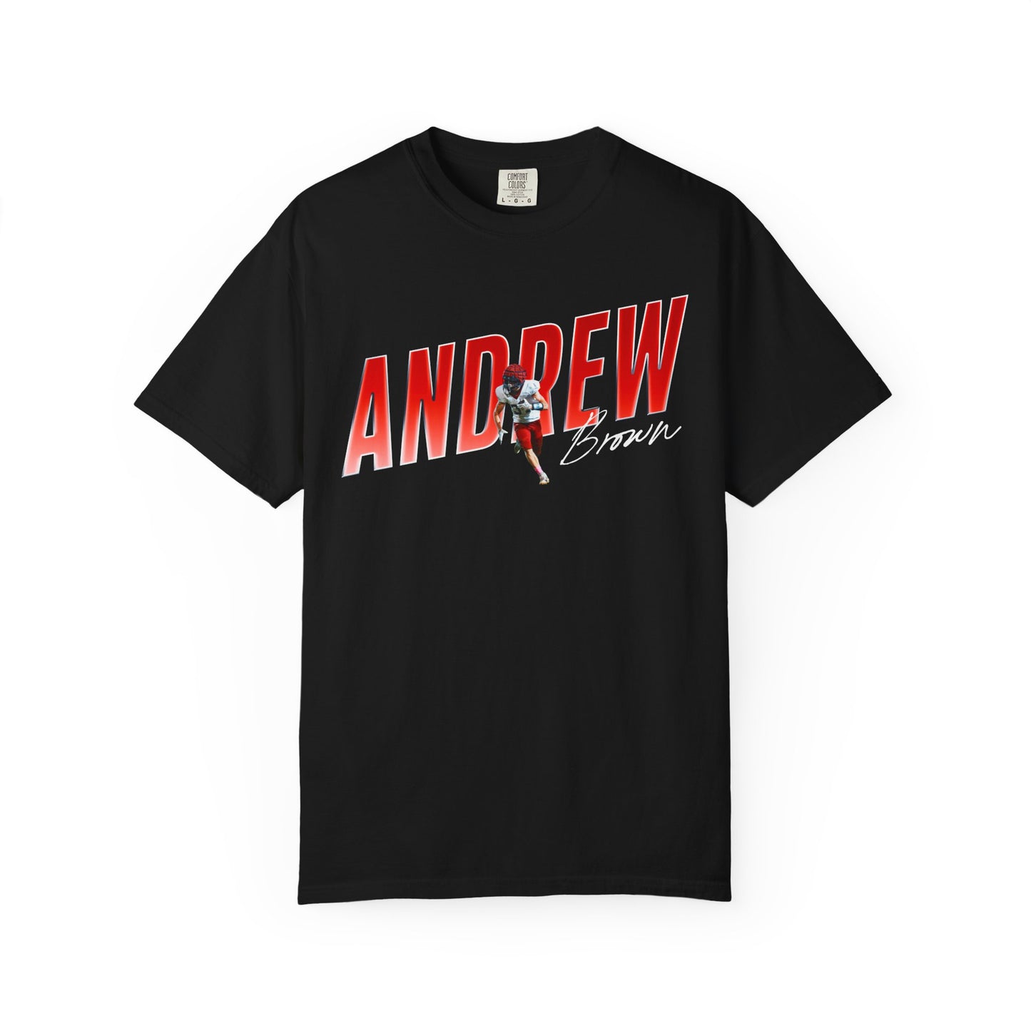 Andrew Brown Cursive Color Combo Premium Tee