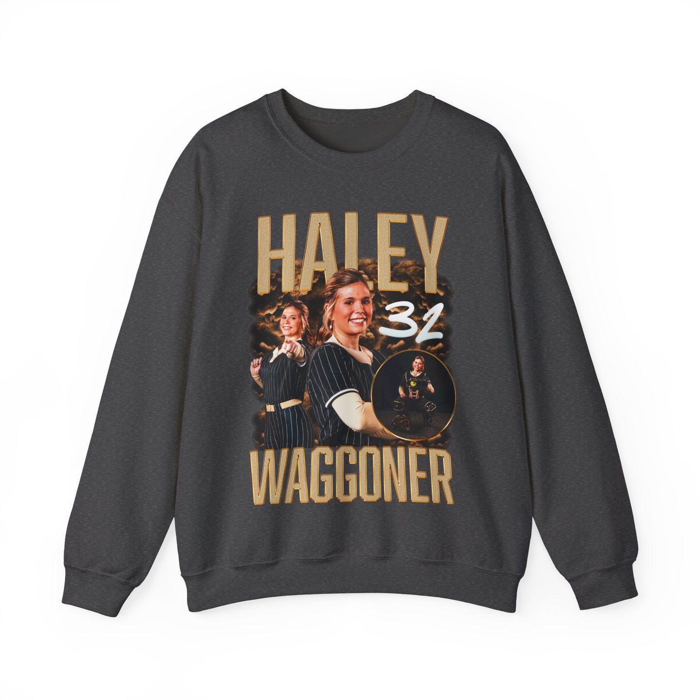 Haley Waggoner Single Color Combo Crewneck Sweatshirt