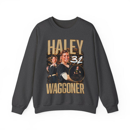Haley Waggoner Single Color Combo Crewneck Sweatshirt