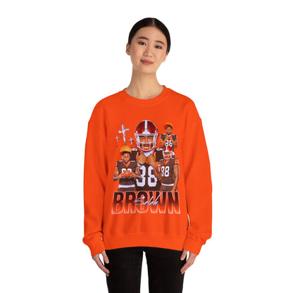 Selah Brown Crewneck Sweatshirt