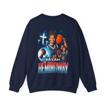Sa'Lah Hemingway Logo Front & Back Crewneck