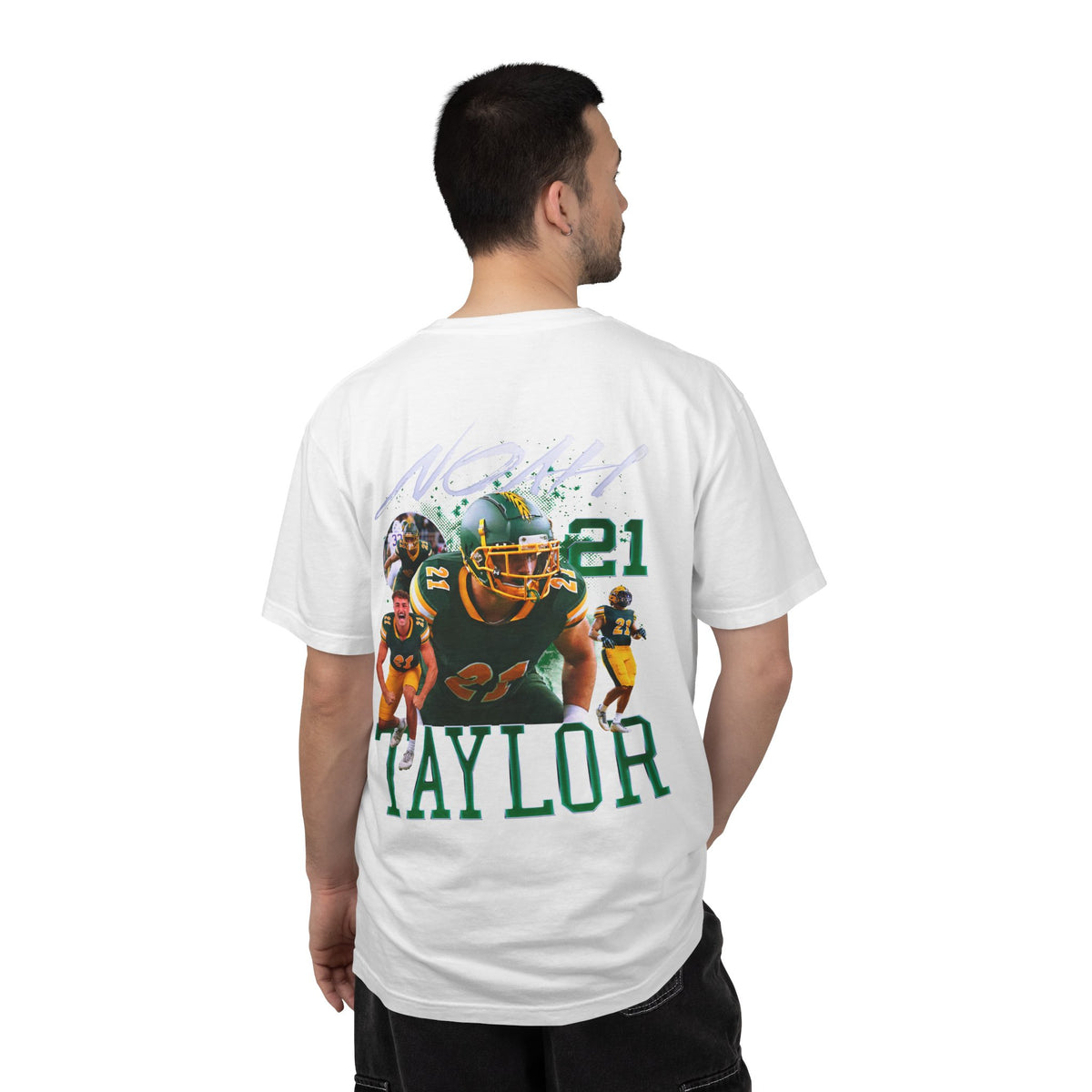 Noah Taylor Logo Front & Back Premium Tee