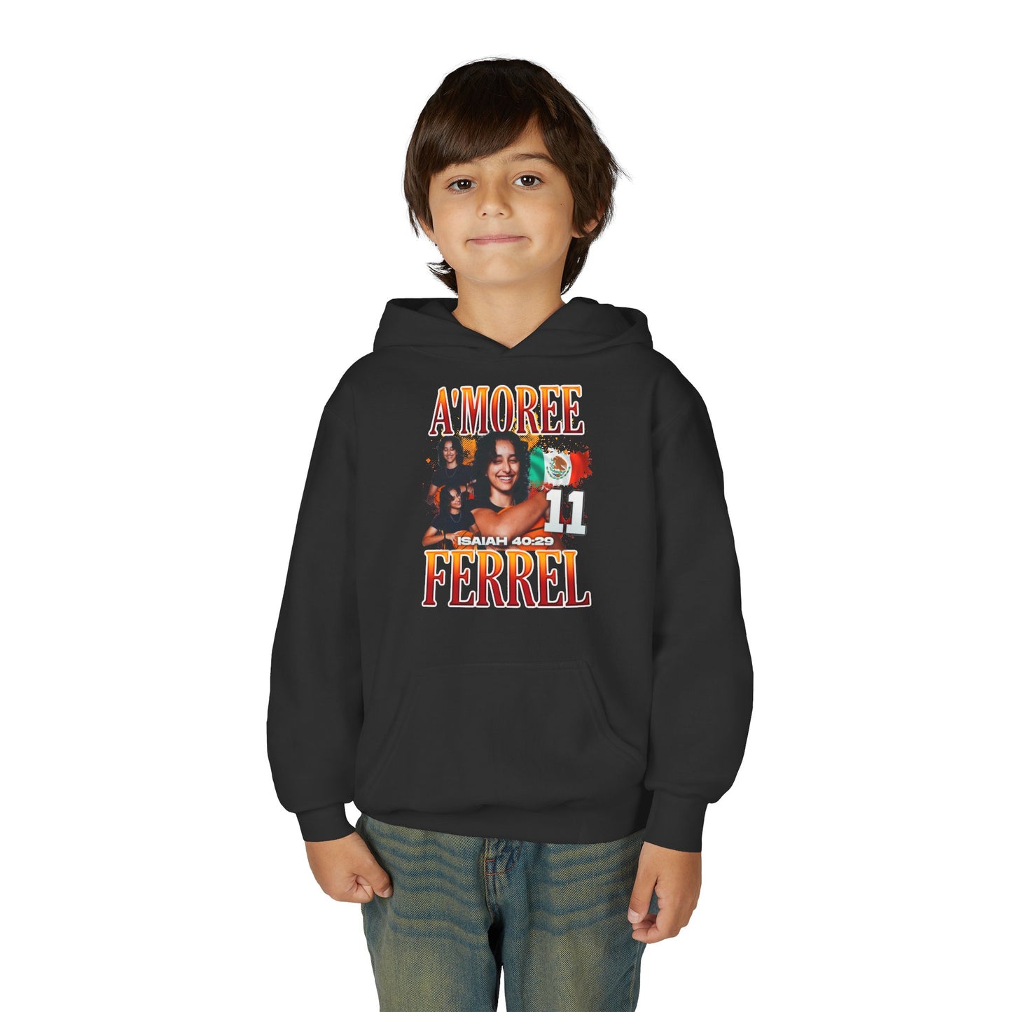 A'Moree Ferrel Kids Hoodie