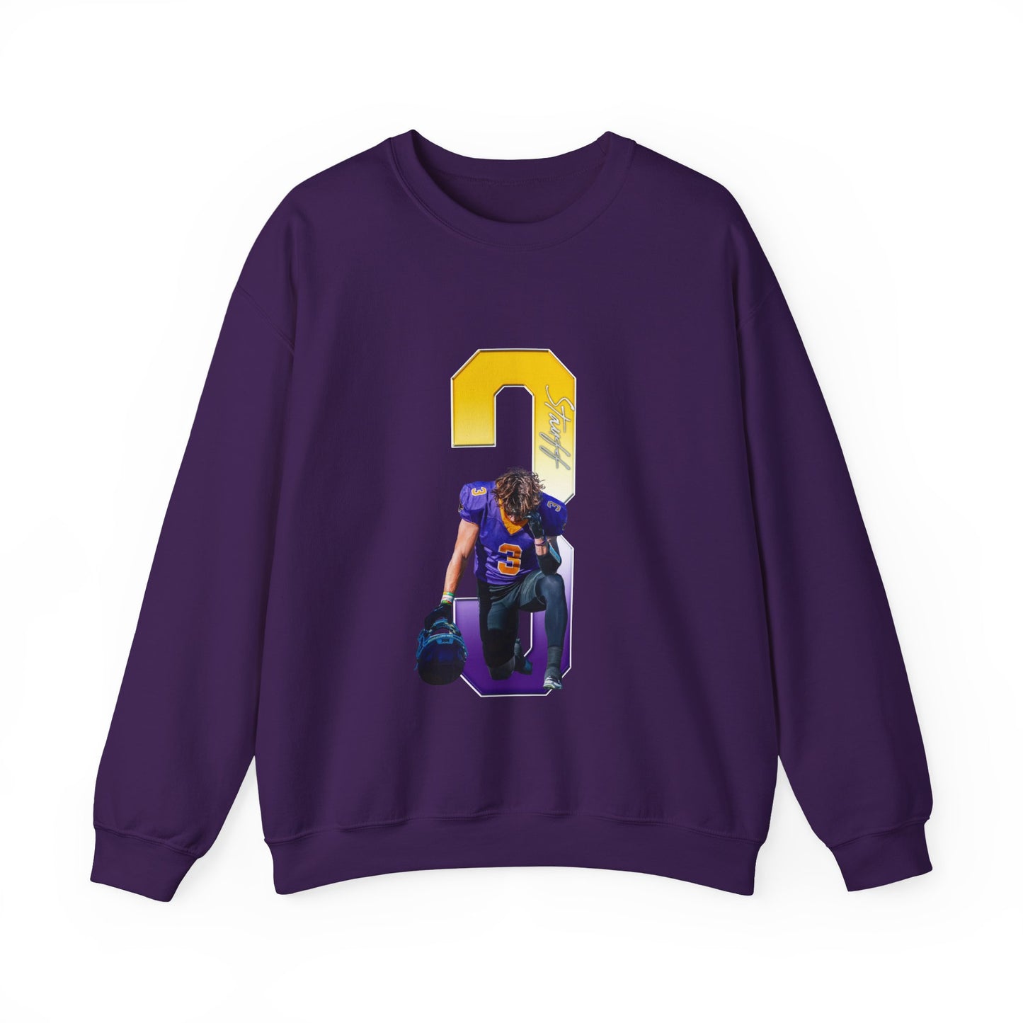 Connor Stauff Player Icon Number Crewneck Sweatshirt