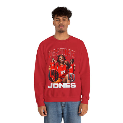 Destiny Jones First Name Highlight Crewneck Sweatshirt