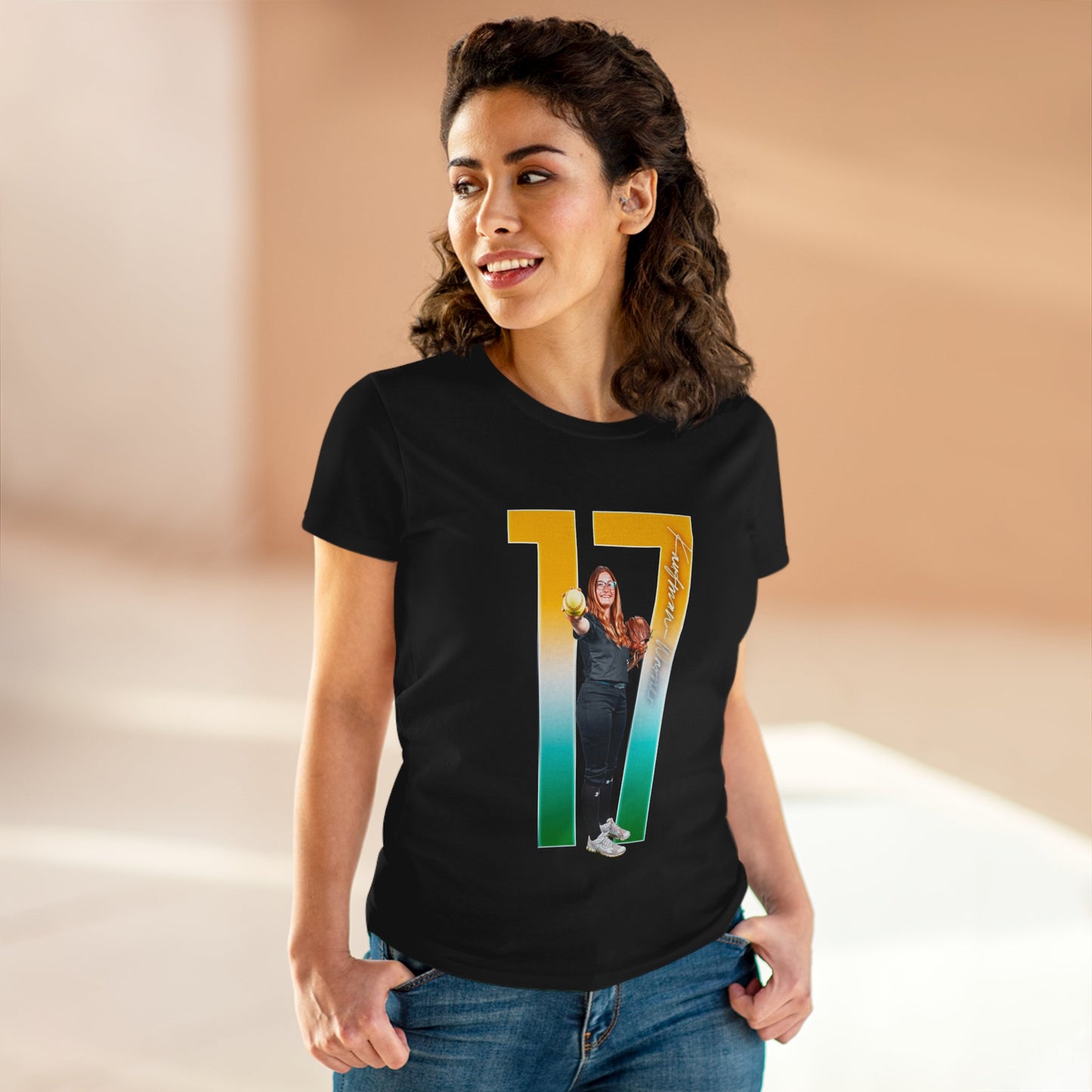 Sammie Kaufman-Warner Player Icon Number Women's Tee