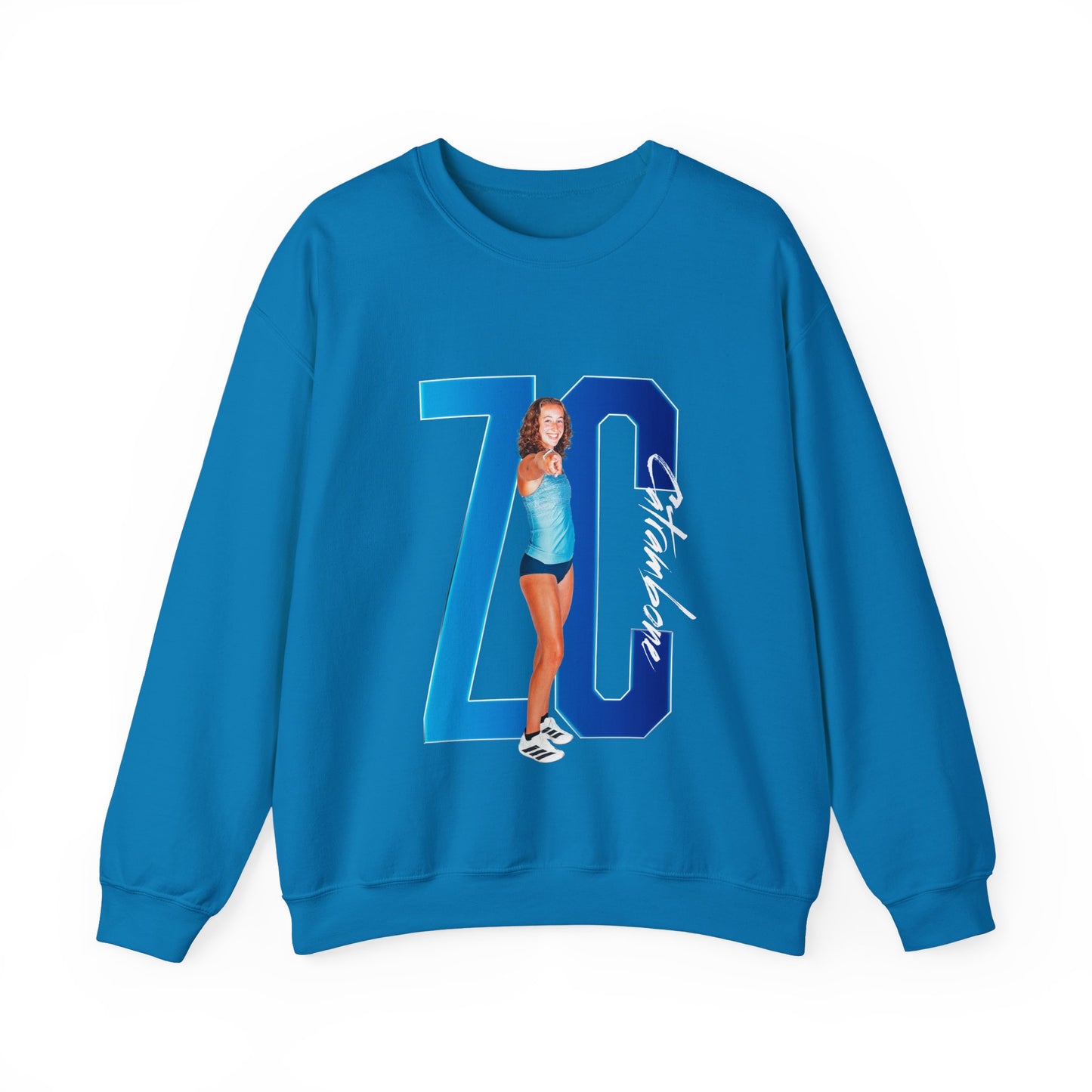 Zoe Catrambone Player Icon Initials Crewneck Sweatshirt