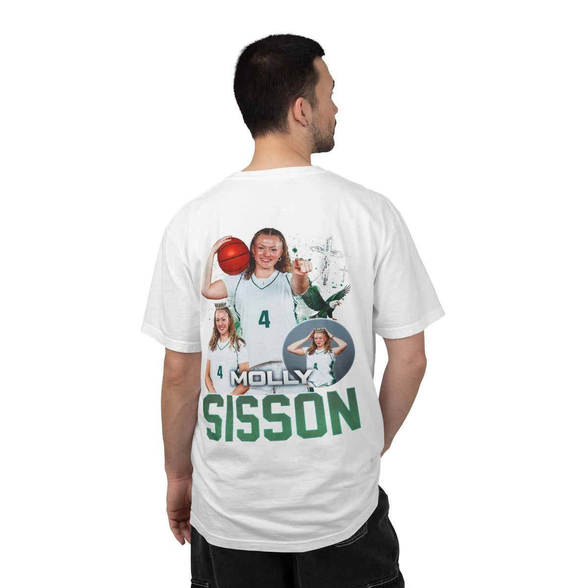 Molly Sisson Logo Front & Back Premium Tee