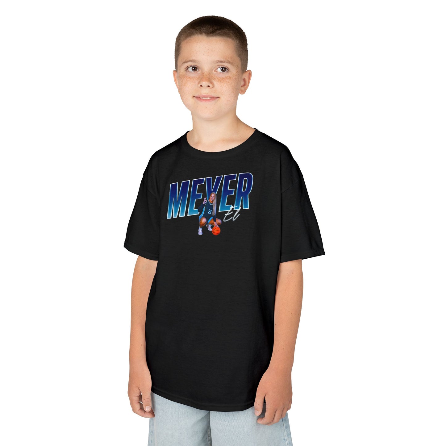 Copy of El Meyer Cursive Combo Colored Kids Tee