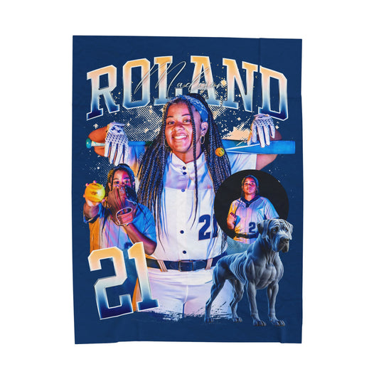 Madison Roland 60"-80" Plush Blanket