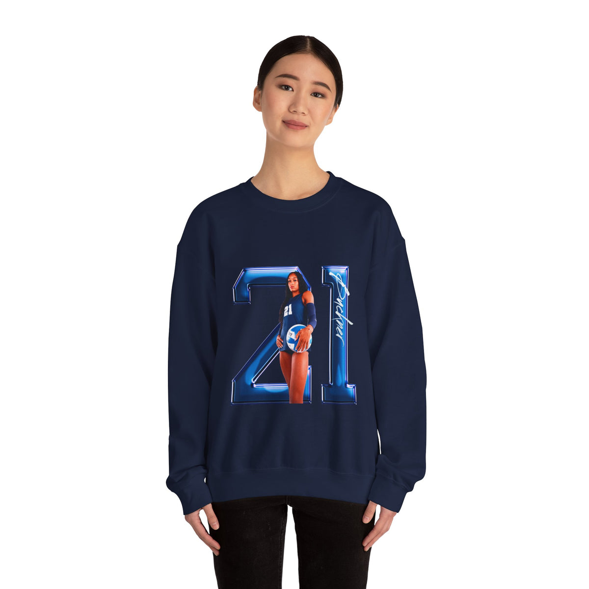Addison Buckner Player Icon Number Crewneck Sweatshirt