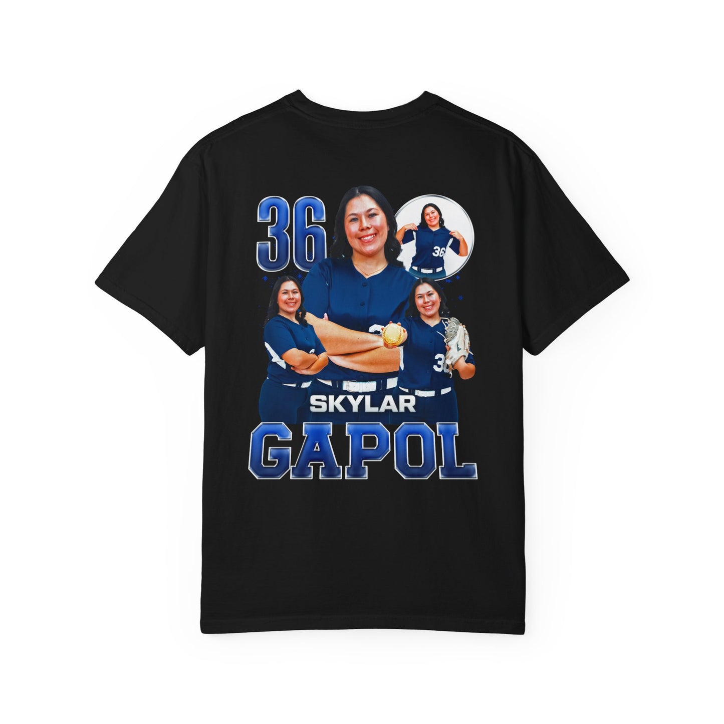 Skylar Gapol Logo Front & Back Premium Tee