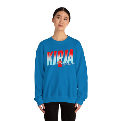 Kirja Hickman Cursive Combo Crewneck Sweatshirt