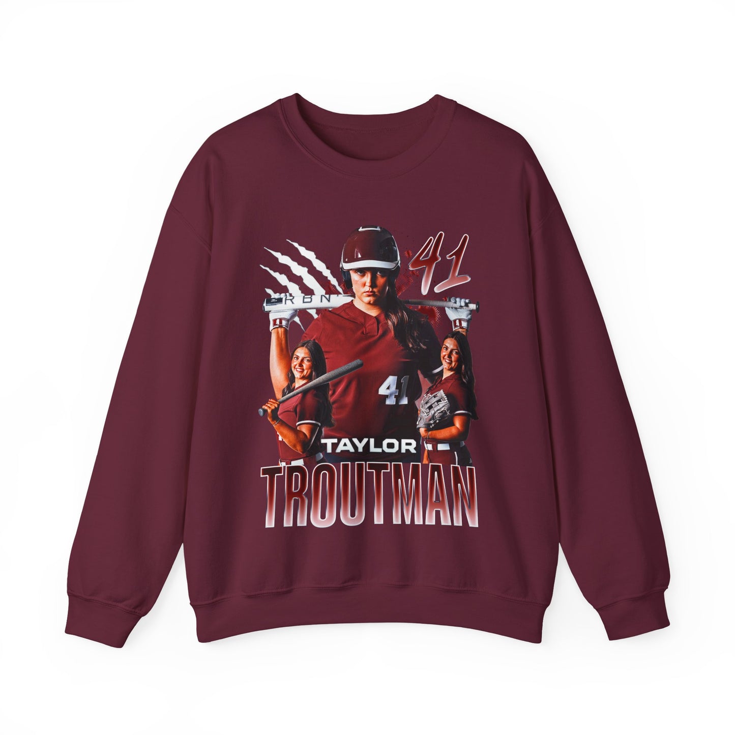Taylor Troutman Name & Number Combo Crewneck Sweatshirt