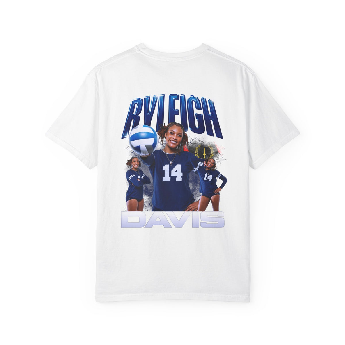 Ryleigh Davis Logo Front & Back Premium Tee