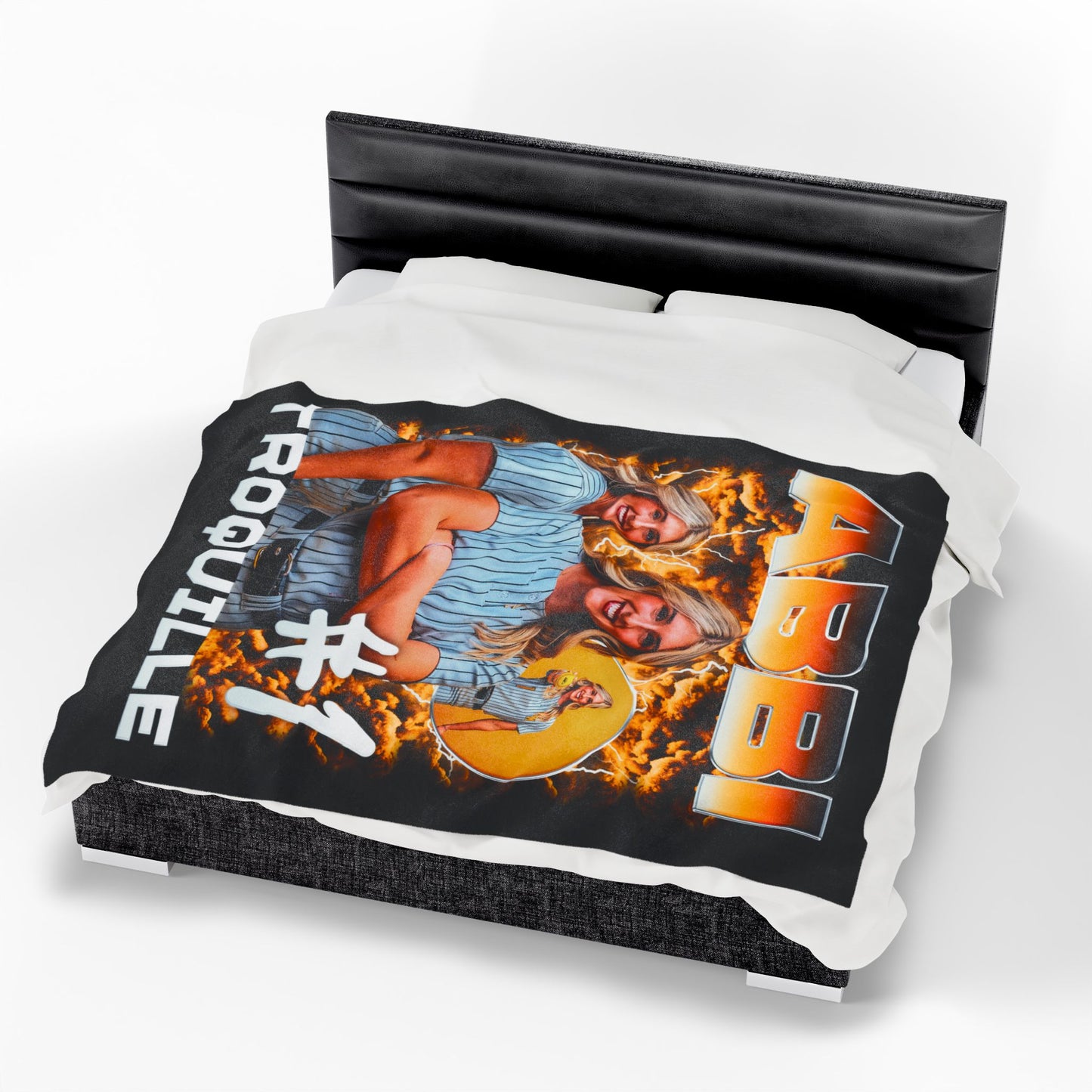 Abbi Troquille 60"-80" Plush Blanket