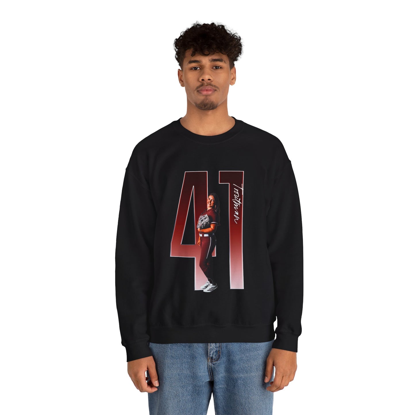Taylor Troutman Player Icon Number Crewneck Sweatshirt