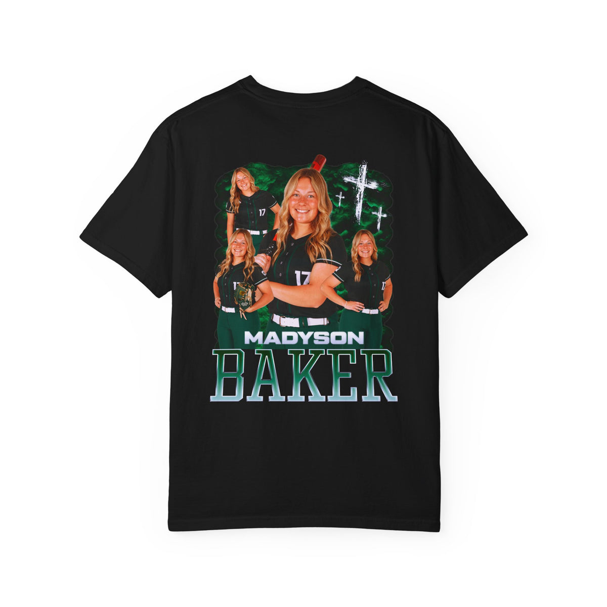 Madyson Baker Logo Front & Back Premium Tee