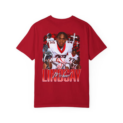 Michael Lindsay Logo Front & Back Premium Tee