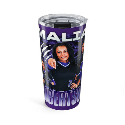 Malia Robertson White & Combo Colored 20oz Tumbler