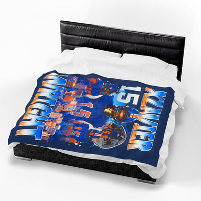 Xzavier Wright 60"-80" Plush Blanket