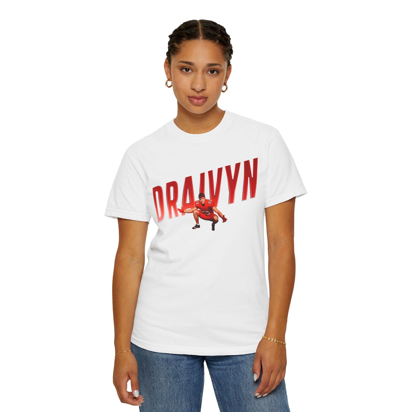 Draivyn Colvin Cursive Combo Colored Premium Tee