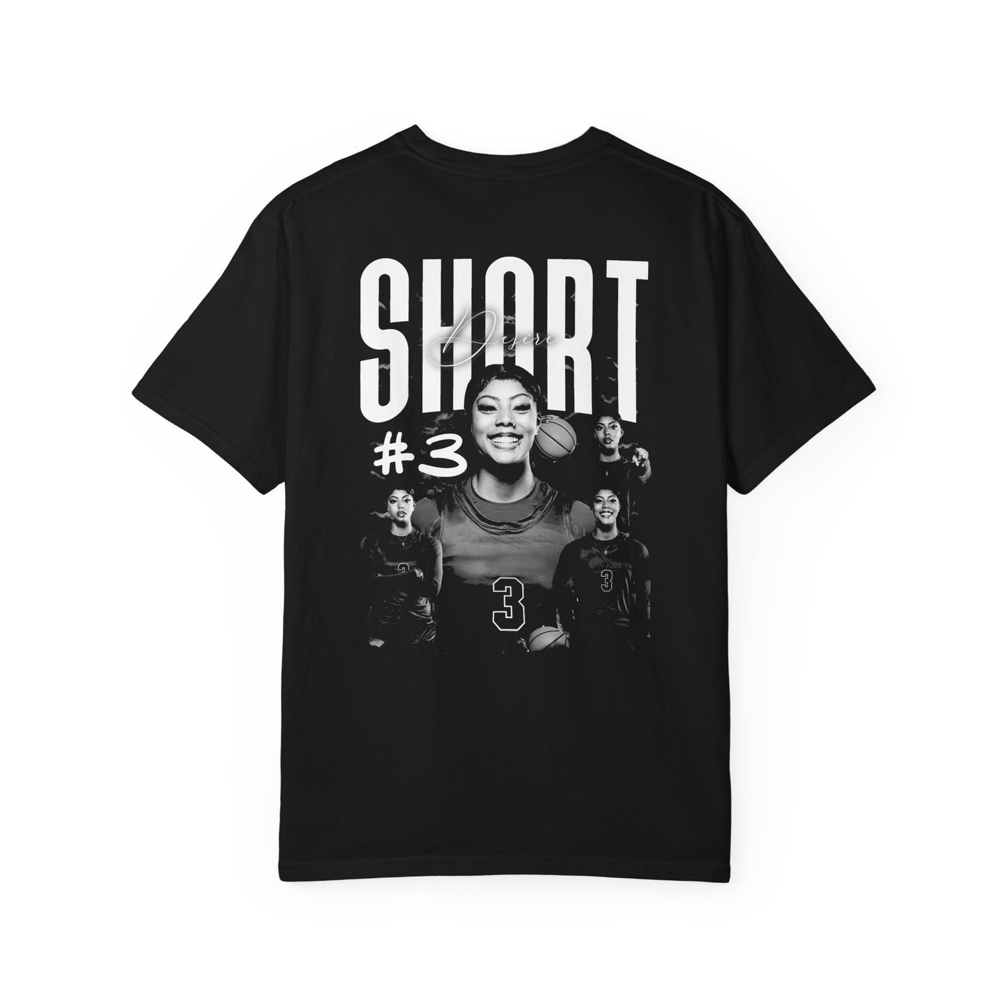 Desire Short Vintage Blackout Premium Tee