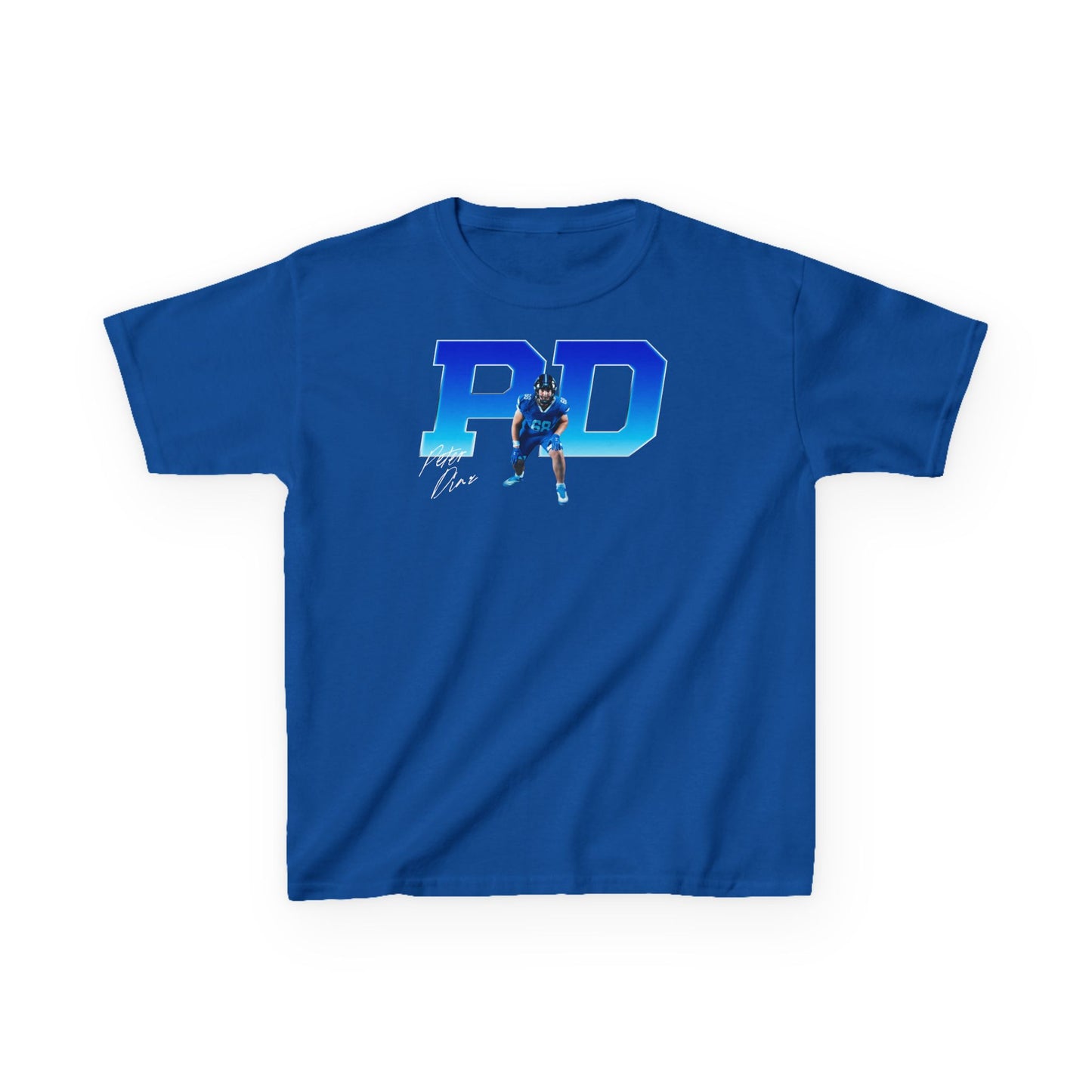 Peter Diaz Big Initials Kids Tee