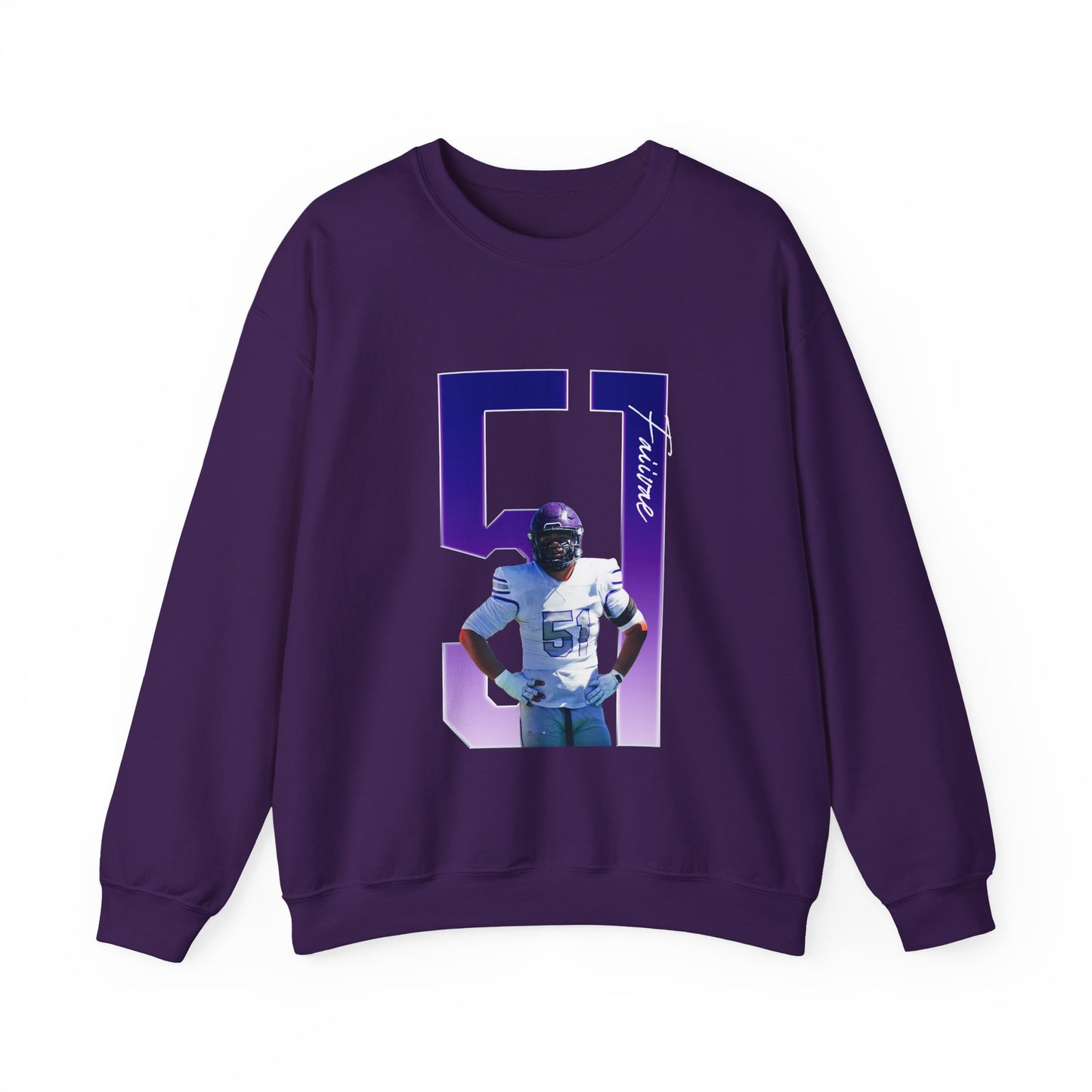 Ant Faiivae Player Icon Number Crewneck Sweatshirt