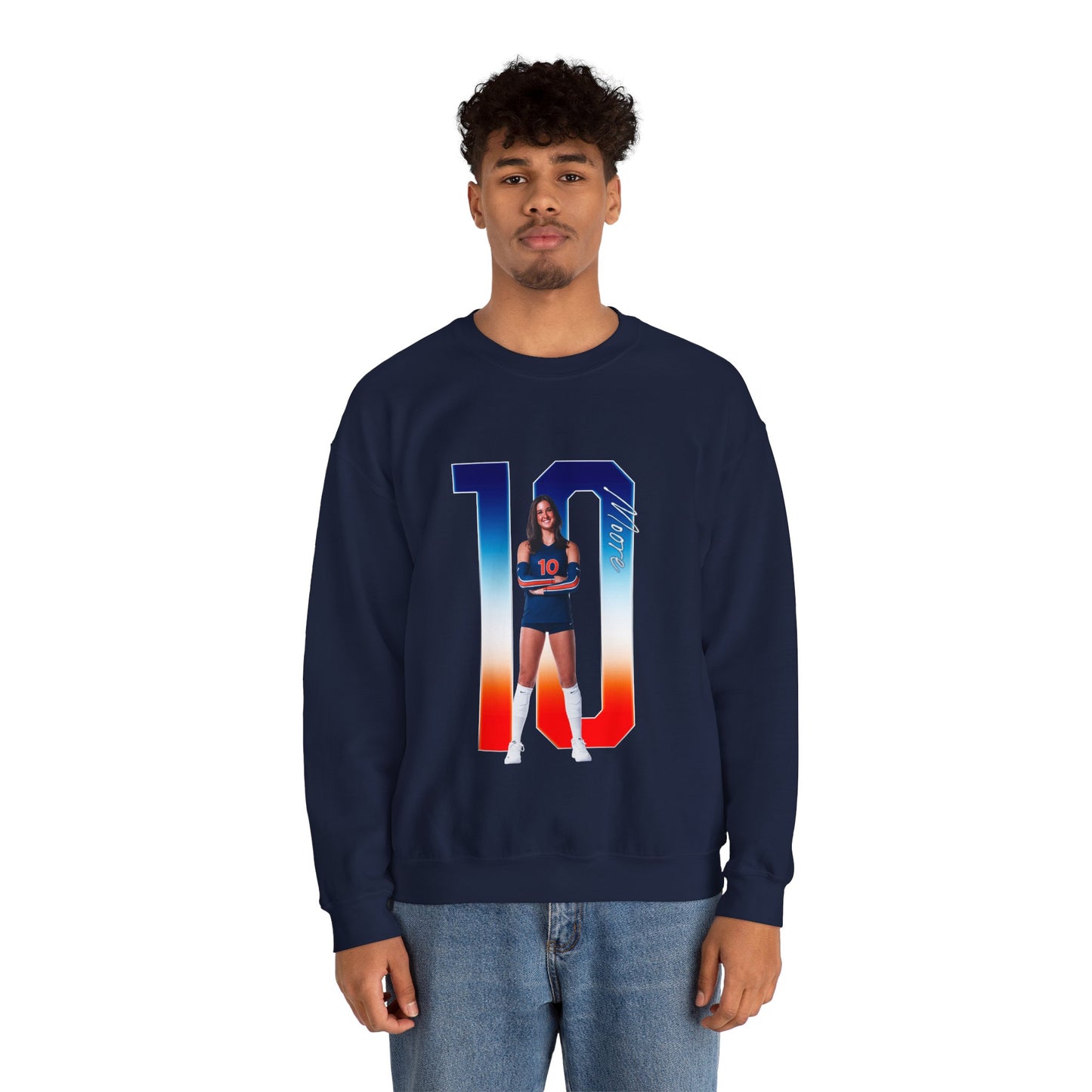Emma Moore Player Icon Number Crewneck Sweatshirt