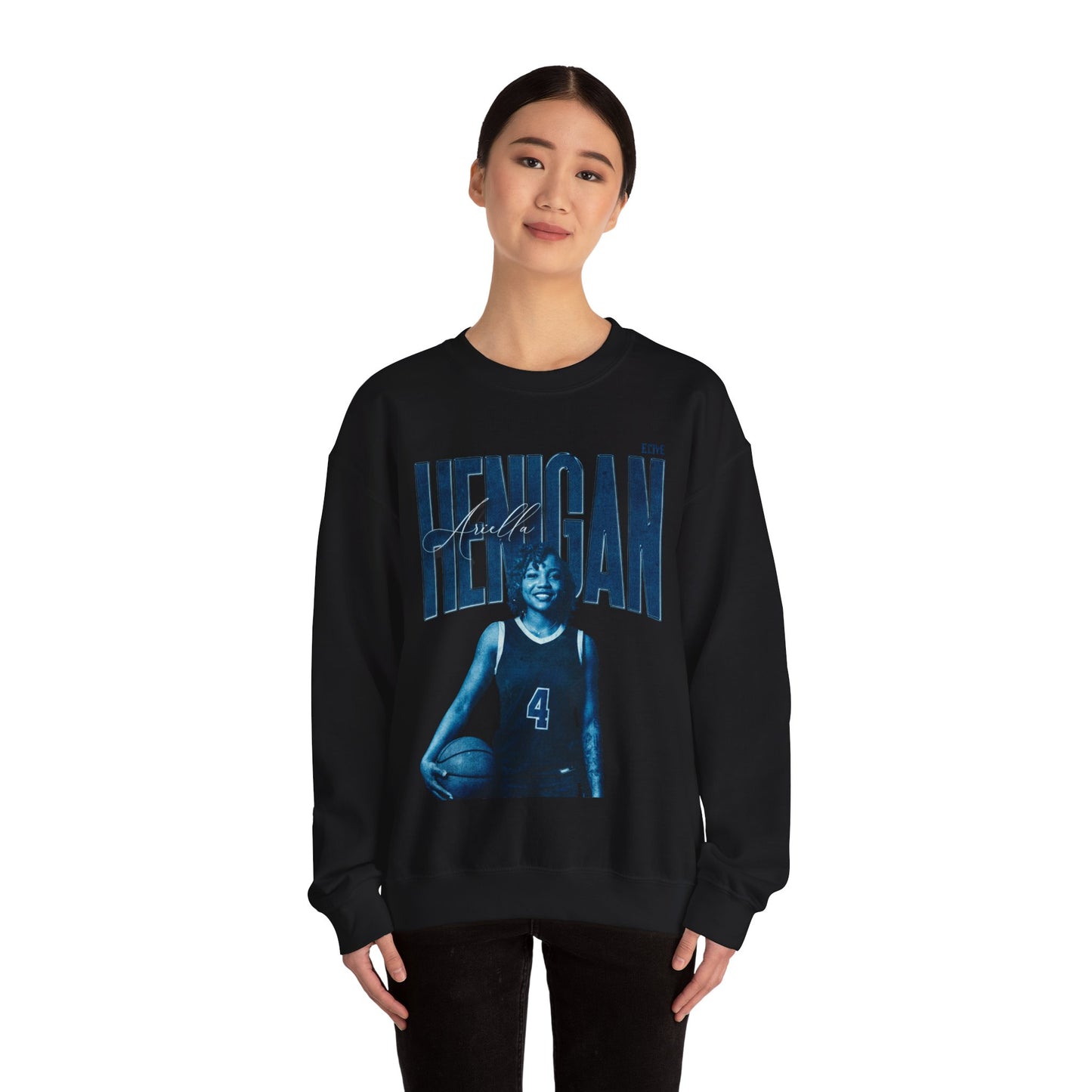 Ariella Henigan Faded Glory Crewneck Sweatshirt