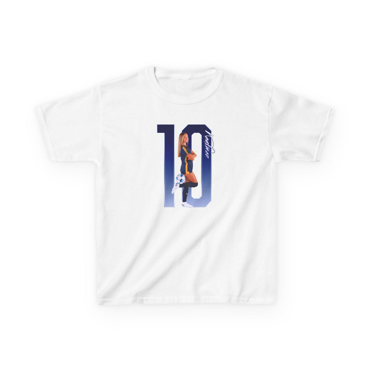 Summer Kaufman Player Icon Number Kids Tee