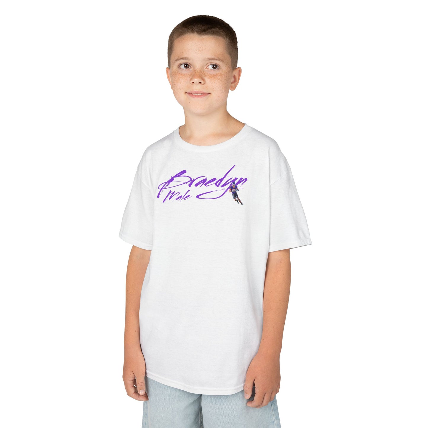 Braedyn Male Cursive Kids Tee