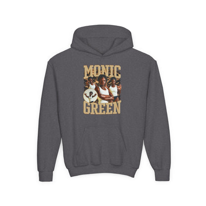 Monic Green Kids Hoodie