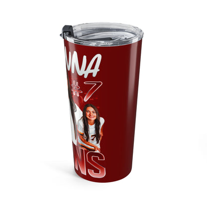 Arianna Burns White & Colored Combo 20oz Tumbler