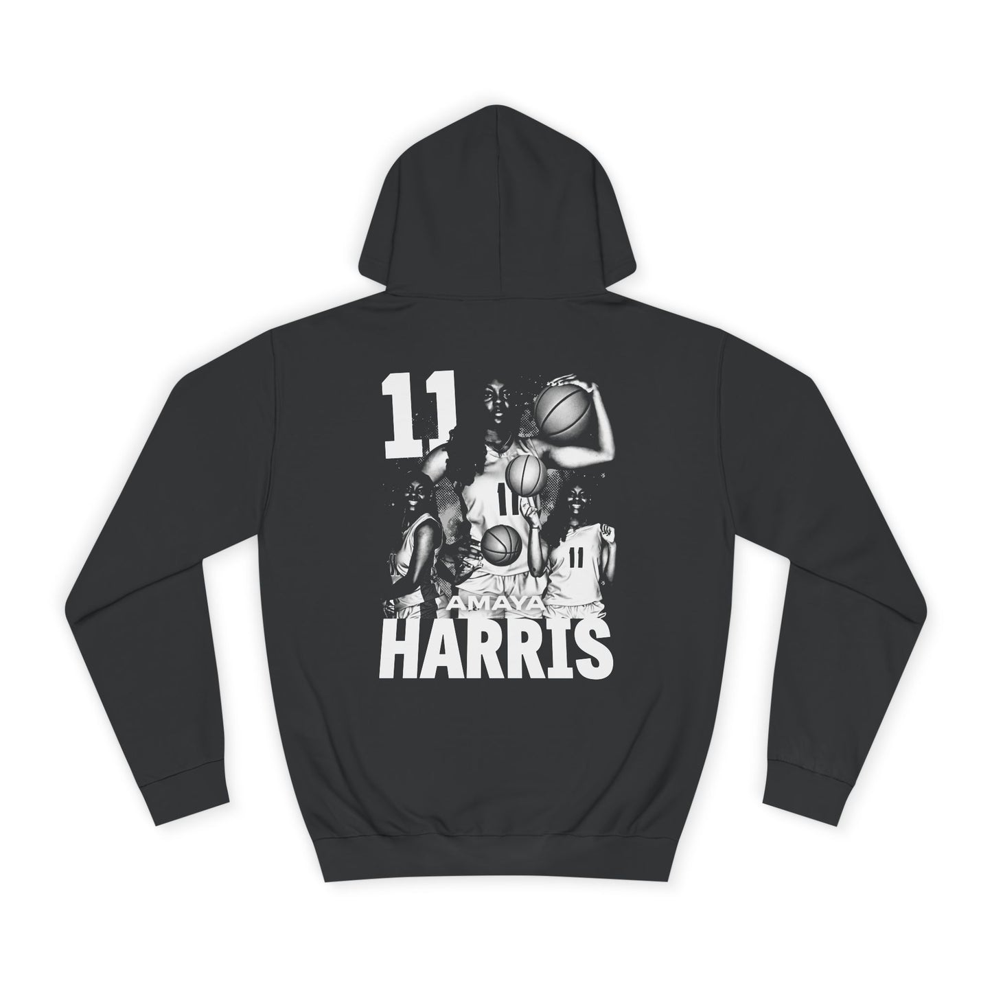 Amaya Harris Premium Vintage Blackout Hoodie