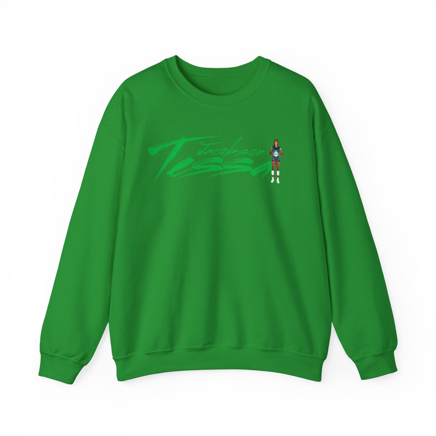 Tessa Jacobson Cursive Crewneck Sweatshirt