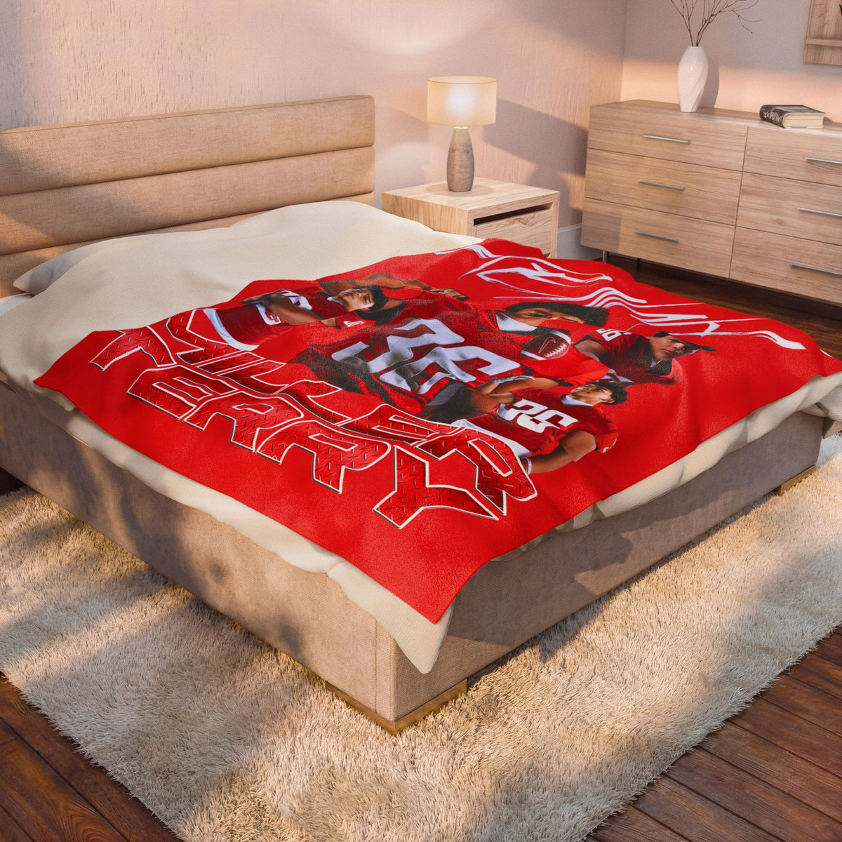 Kenny Miller-Terry 60"-80" Plush Blanket
