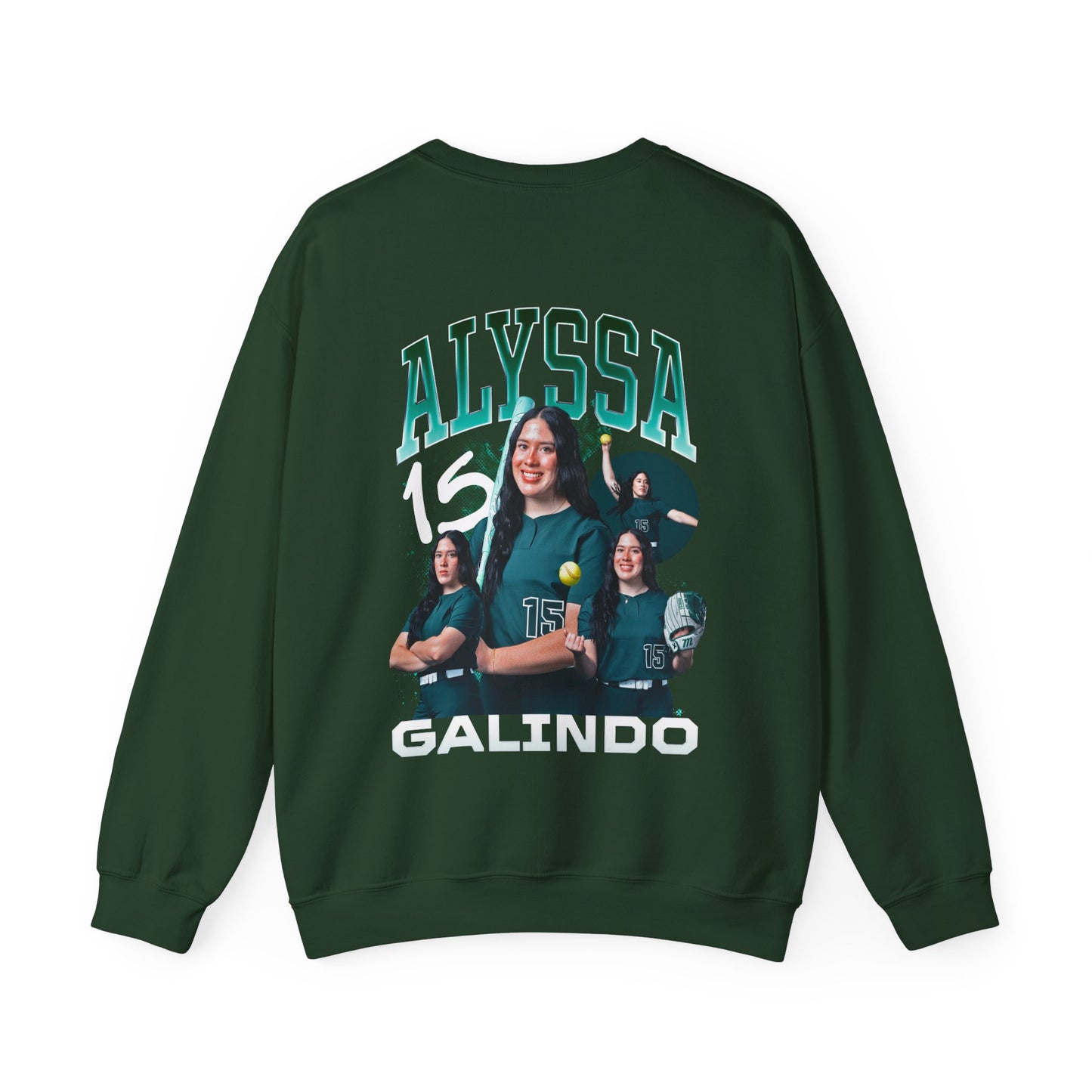 Alyssa Galindo Logo Front & Back Crewneck