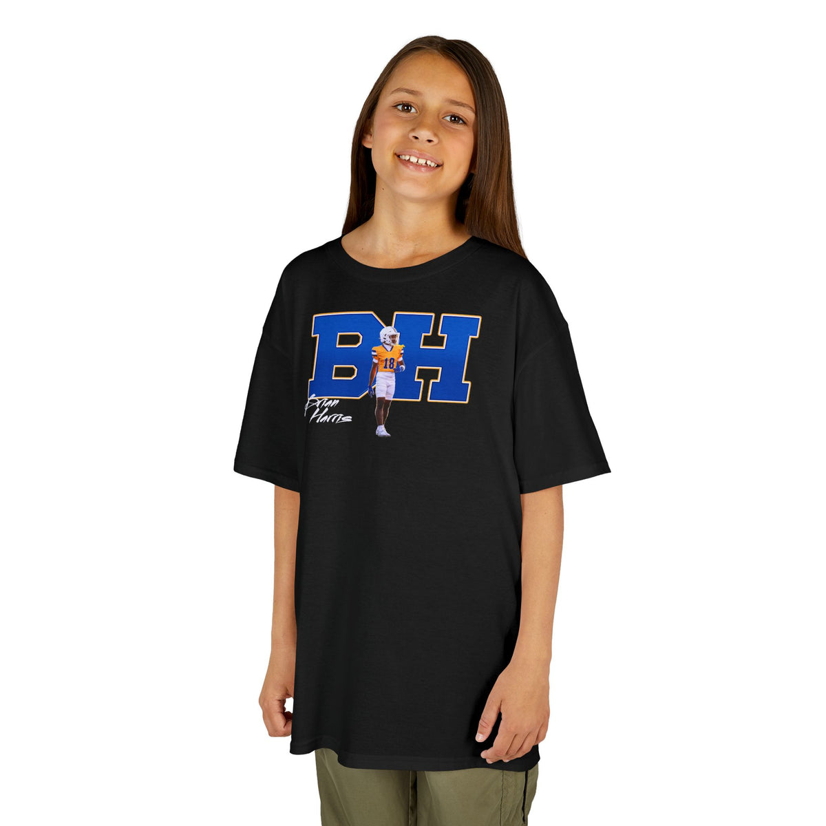 Brian Harris Big Initials Kids Tee