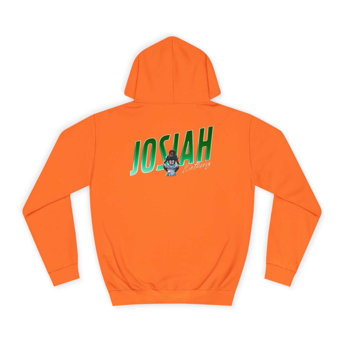 Josiah Watkins Cursive Combo Colored Premium Hoodie